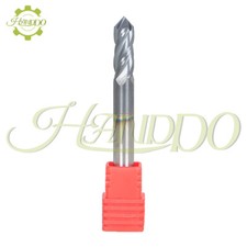 1/4" 4 Flute 90 Degree Carbide Drill Mill 2-1/2" Overall Length - TiALN COATED