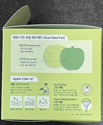 Ariul Apple Cider All Kill Cleansing Bubble Pads 60 Pads Anti Aging K- Beauty