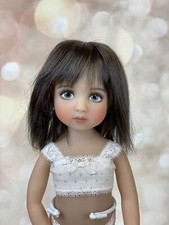 Doll Wig - Tobi 7 1/8 - Synthetic Mohair-fits Effner Little Darling - 4 colors