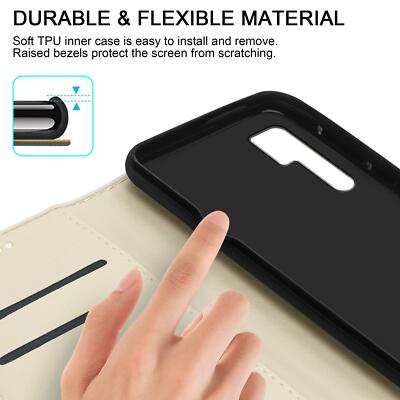 Per TCL 20 Pro 5G Custodia, Sottile Pelle Portafoglio Magnetico - Foto 5