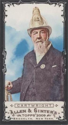 2009 Topps Allen & Ginter's - Alexander Cartwright #243 Mini Black ...