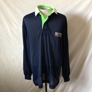 nautica long sleeve polo