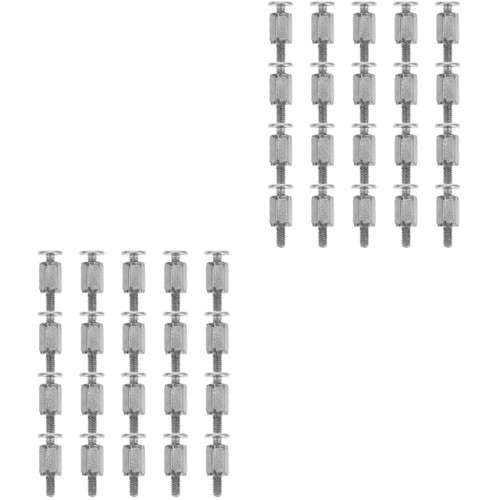 40 PCS Computer Accessories Motherboard Standoffs Screws Ssd Screw - Afbeelding 3 van 12