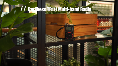 Retekess TR111 Kurzwellenradio - FM/VHF/AM/SW/WB Mit App Fernsteuerung