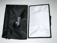 Altura Photo Lens Camera Flash Cover Hood Mesh Diffuser Accessory w Original Bag