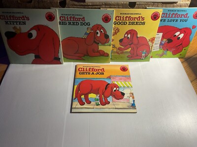 Clifford Book Lot **5 Books** Great Condition