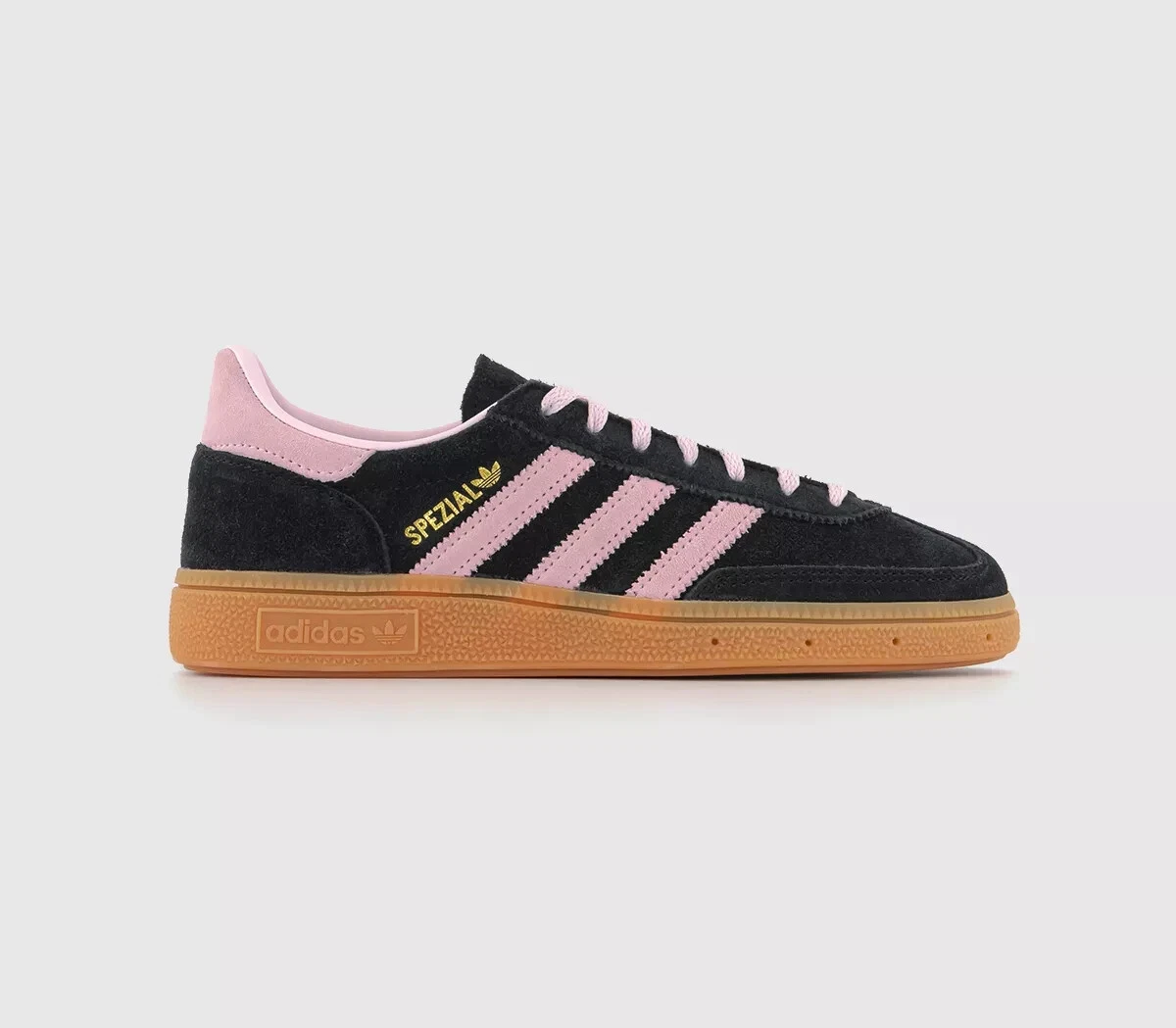 adidas Originals Handball Spezial Shoes in Black Clear Pink Gum
