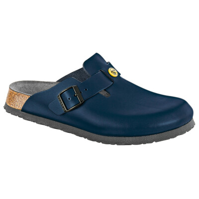 Birkenstock ESD-Clog Boston, Größe 43, blau, normal 061380-43 (575120 575128)