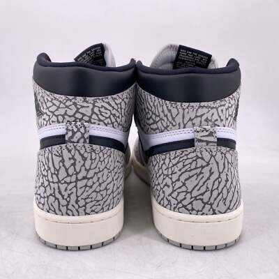 Size 12 - Air Jordan 1 Retro OG High White Cement for sale