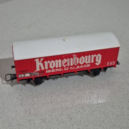 JOUEF 6260 KRONENBOURG GOODS WAGON VINTAGE RAILWAY MODEL TRAIN HO GAUGE - Picture 3 of 6