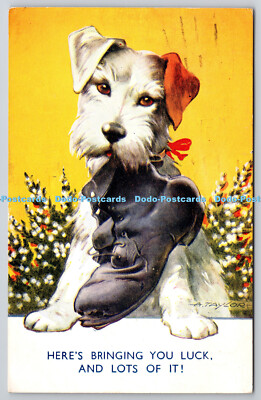 R757730 Here Bringinging You Luck and Lots of It Hund Bamforth and Co Ltd Viel Glück