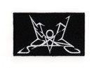 Beschwörung bestickter Nähaufnäher | Österreichisches atmosphärisches schwarzes Metallband Logo