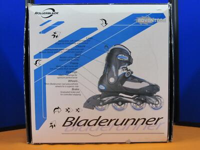 Rollerblade Advantage M BladeRunner Inline Skates Black 78mm Max Wheel Size 11