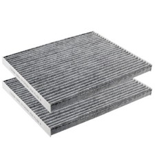 Pair Carbon Air Filter For Lincoln Nautilus Continental Mkz Mkx Fusion Ford