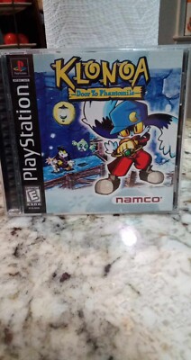 Klonoa: Door to Phantomile (Sony PlayStation 1, 1997) Rare