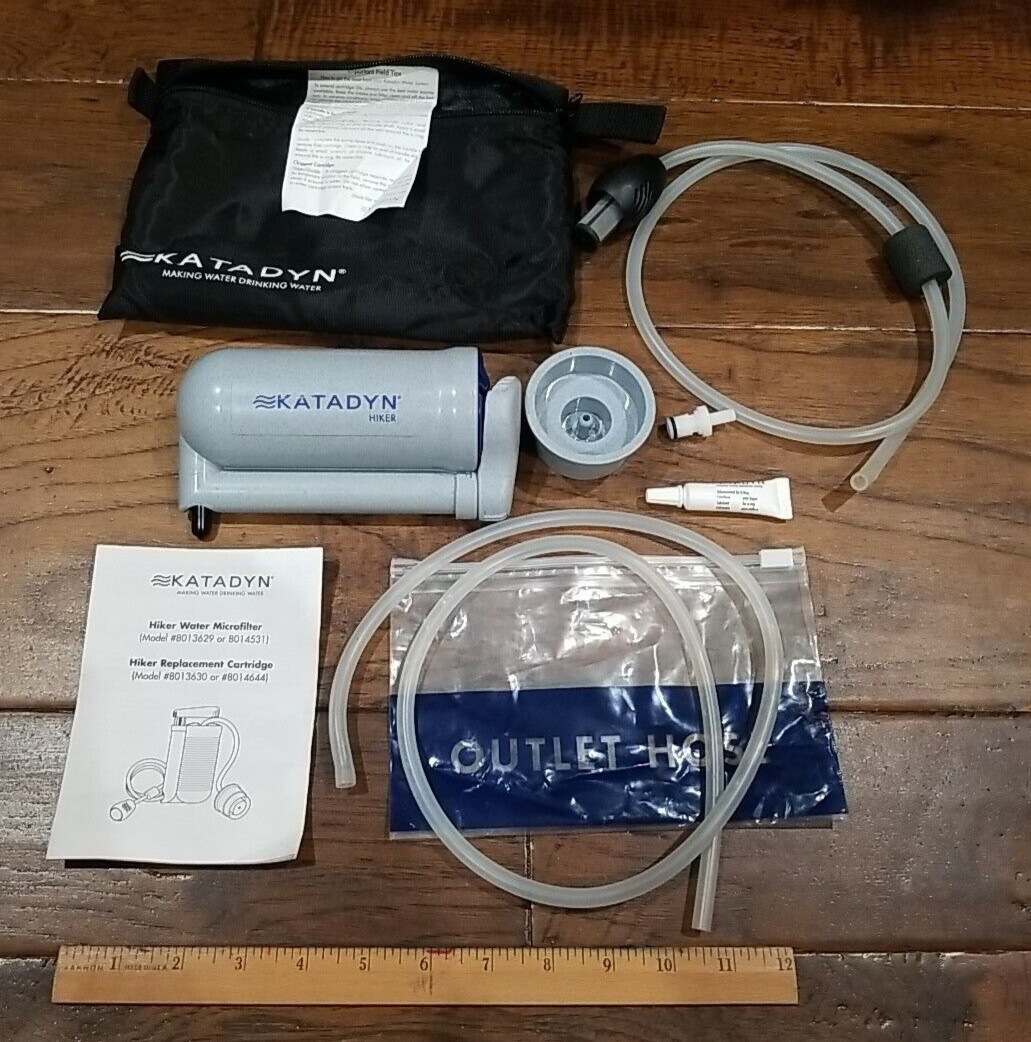 KATADYN Hiker Compact Portable Pump Action Water Purifying M