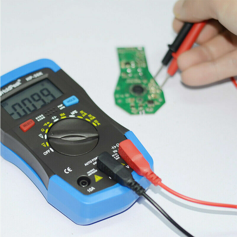 Capacitor Tester Kit 2000 Counts Digital Capacitance Meter BackLight ...