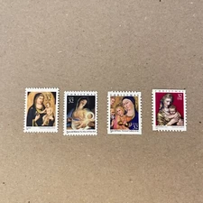 US Scott Madonna & Child 1995-1998 Christmas #’s 3003 3112 3176 3244~ 32¢ MNH