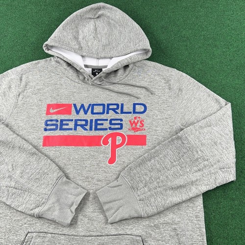 Philadelphia Phillies Hoodie Mens XL Sweatshirt Nike Swoosh World Series Team - Picture 2 of 13