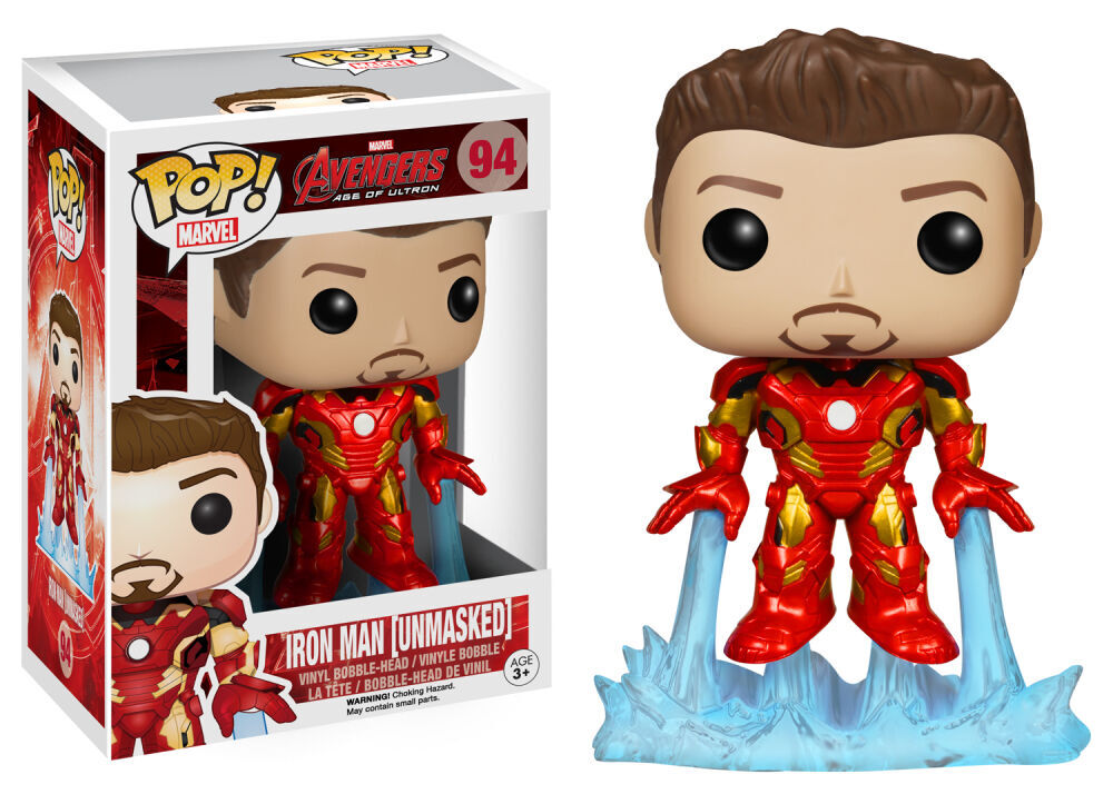 Funko Pop! Vinyl: Marvel - Iron Man - (Unmasked) #94 for sale
