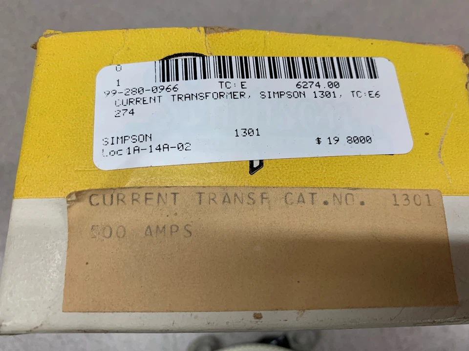 NOVO NA CAIXA TRANSFORMADOR SIMPSON 1301 - Imagem 2 de 3