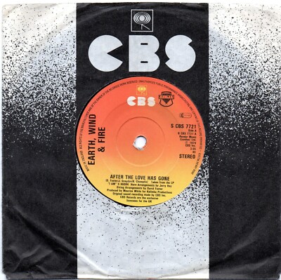 Earth Wind & Fire - After The Love Has Gone/ Rock That. NICE SOUL R&B MUST - 7''