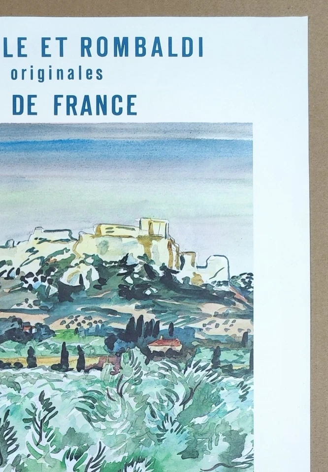 Yves BRAYER - Affiche originale d'exposition Galerie Pytheas - Baux-de-Provence - Photo 4/4