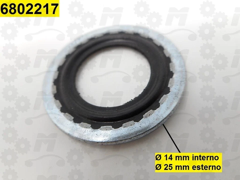 Junta de arandela de tapa de escape de aceite taza de motor modular Ford Mondeo Foto 2 de 3