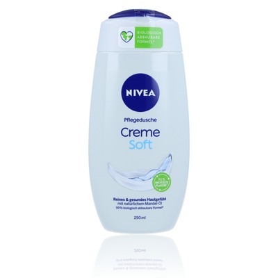 Nivea Creme Soft mildes & pflegendes Duschgel mit Mandelöl 250ml