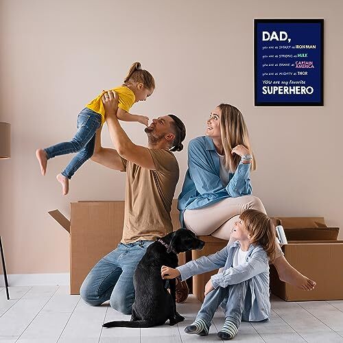Dad You Are My Favorite Superhero - Inspirational Wall Art, Motivational - Picture 5 of 9