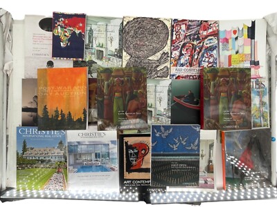 CHRISTIE'S Auction Catalogs Lot of 20 PAINTINGS SCULPTURE DRAWINGS #1