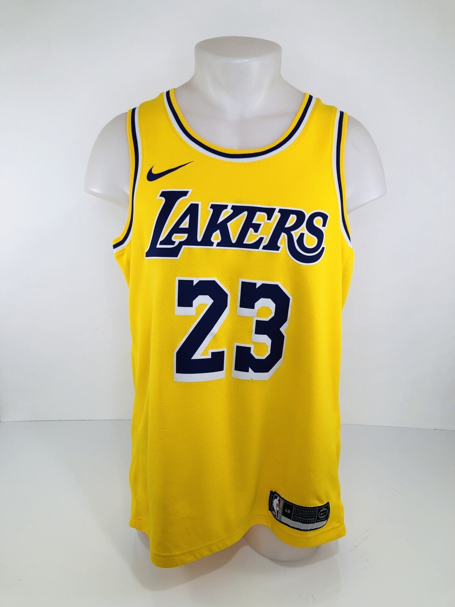 NIKE / LOS ANGELES LAKERS - LEBRON JAMES #32 Swingman Sz. 48
