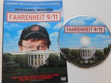 Fahrenheit 9/11 (2004, Widescreen, Very Good) *DVD Disc & Cover Art* Ships Free