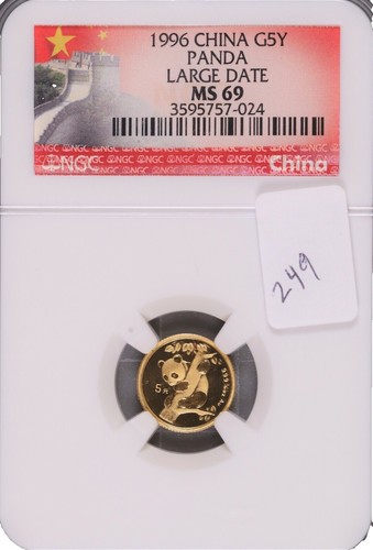 1985 1/20 Oz 5 Yuan China Gold Panda Coin MS 69 | eBay