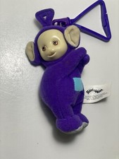 Teletubbies Purple Tinky Winky Mini Plush Keychain McDonalds Happy Meal Toy