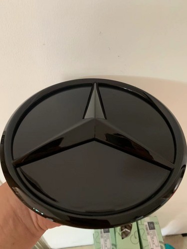 Für Mercedes-Benz 2019-2024 W177 W247 W118 Front grill Logo Schwarz Stern Emblem - Bild 9 von 11