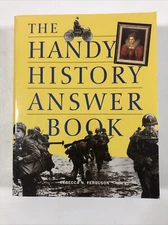 Handy History Answer Book - Rebecca Nelson-Ferguson (2000, Paperback)