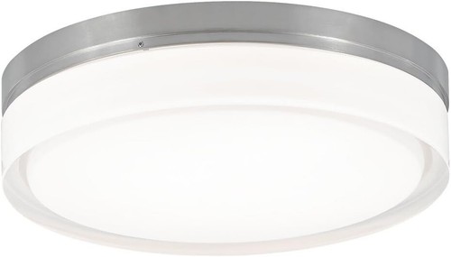 Tech Lighting 700CQLC Cirque 11" Wide LED Flush Mount Light w LED Module-Chrome - 第 1/3 張圖片