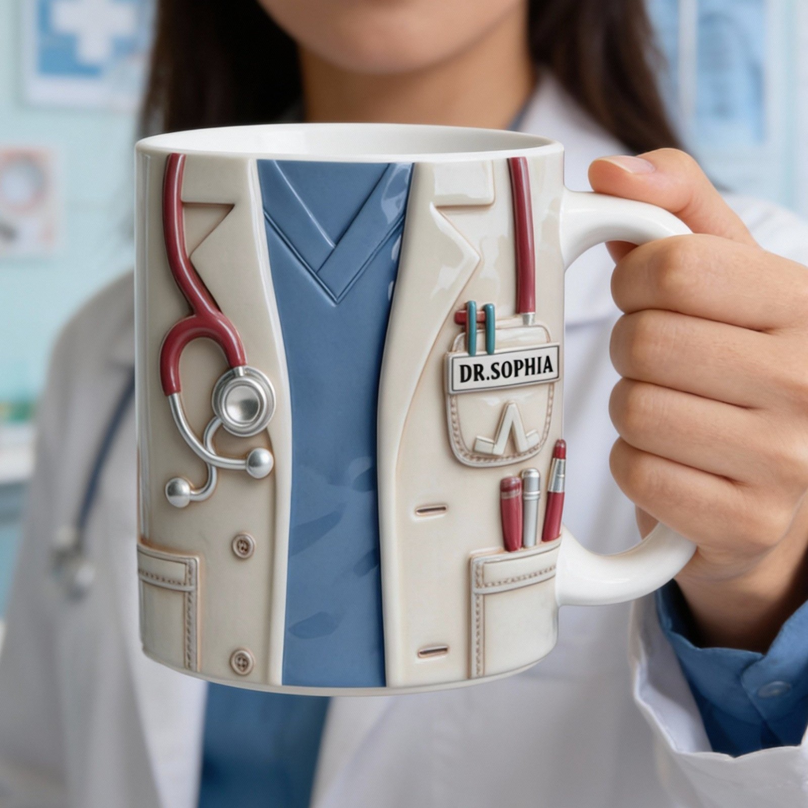 Personalized Nurse Appreciation Coffee Mug &ndash;  Gifts For Nu