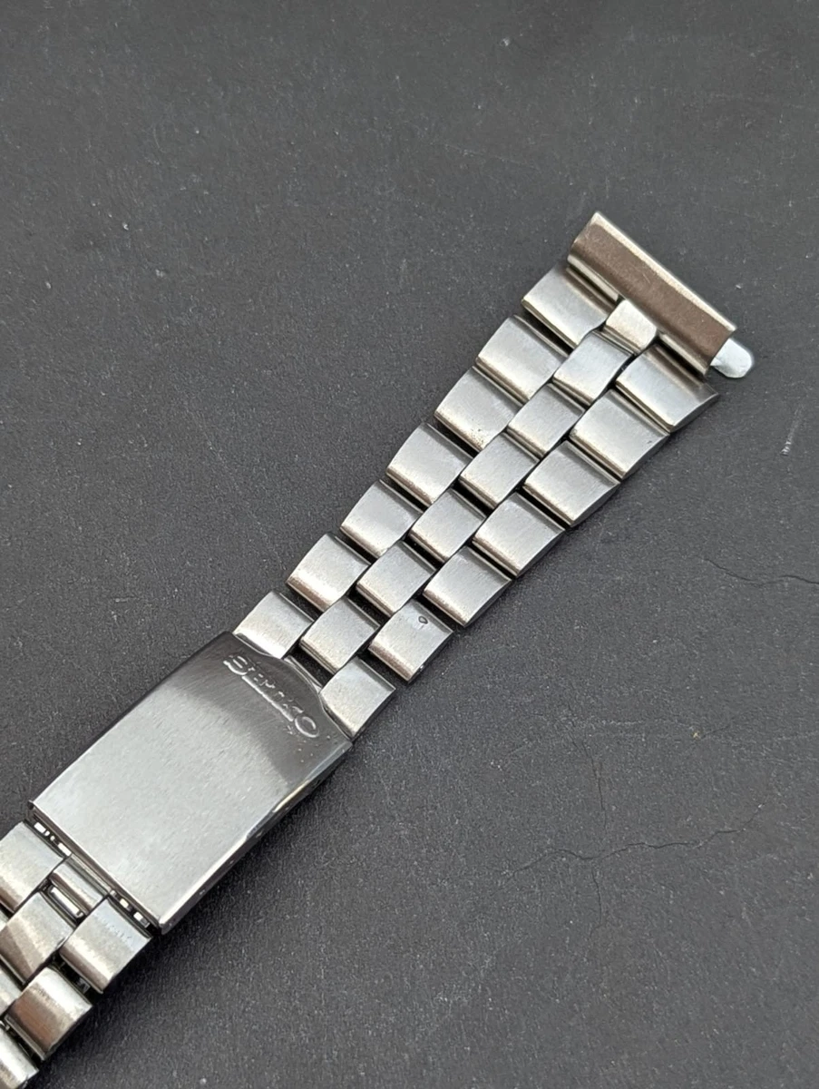 Seiko Silver Wristwatch Bands 19 mm Band Width for sale | eBay