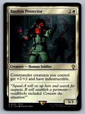 Bastion Protector Commander: FINAL FANTASY FIC #233 Rare NM