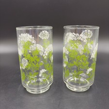 Set OF 2 Vintage Libbey Queen Annes Lace by M...