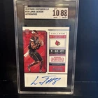 2018 Lamar Jackson Panini Contenders Draft Picks Variation 1 on card Auto RC