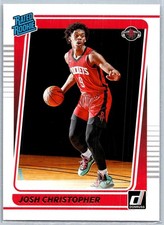 Josh Christopher 2021-22 Donruss Rated Rookie Rookie #250 Houston Rockets