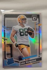 2023 Panini Donruss Rated Rookie Luke Musgrave #337 Optic Preview Holo Prizm RC