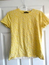 ladies preowned marks and spencer top size 14 round neck short sleeve