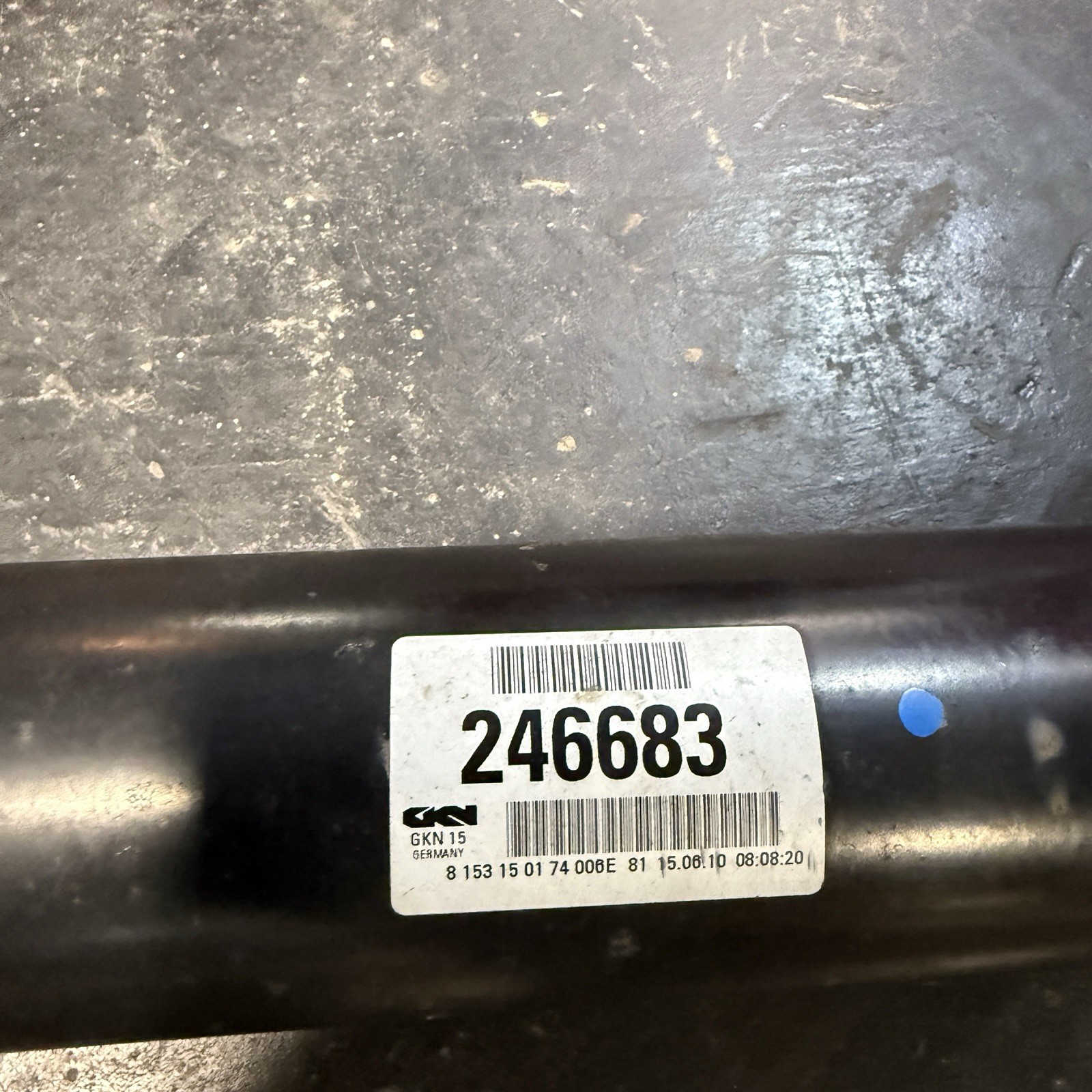 03-08 Maserati Quattroporte Auto Trans Driveshaft M139 Automatic Transmission AT