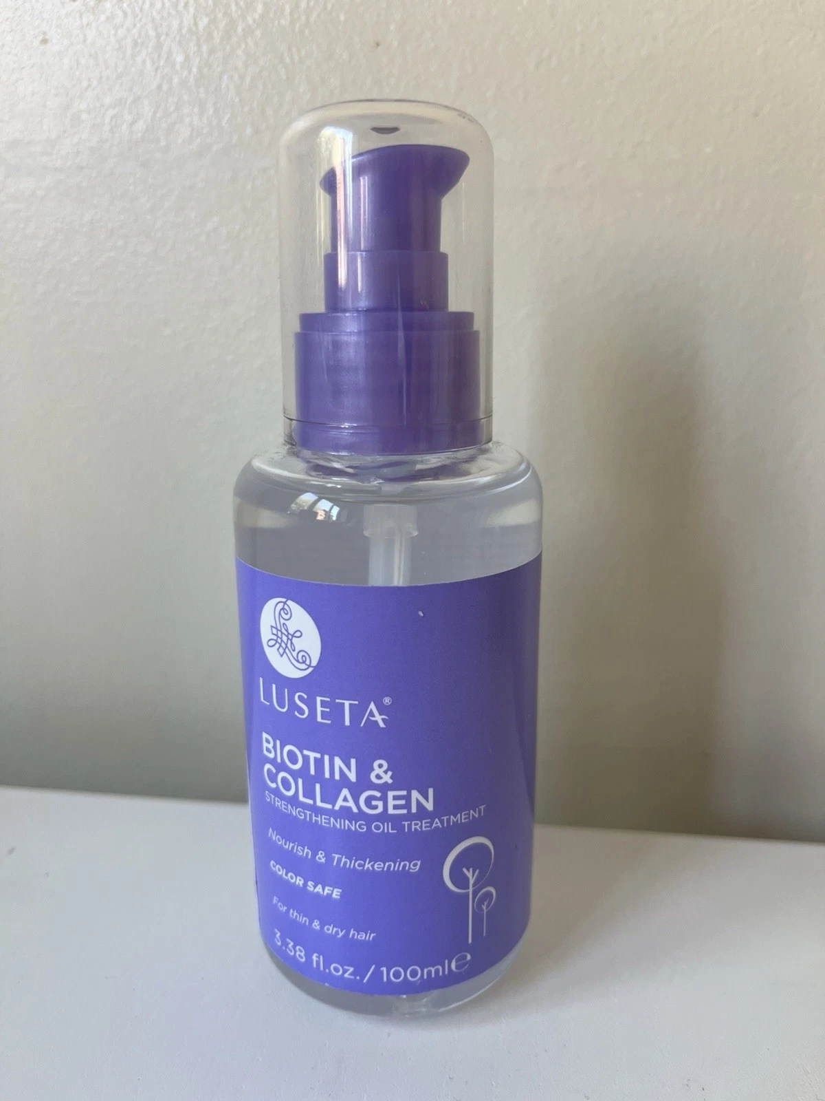 Luseta BIOTIN & COLLAGEN Oil Treatment Serum 100ml Strengthening | Thin Dry Hair