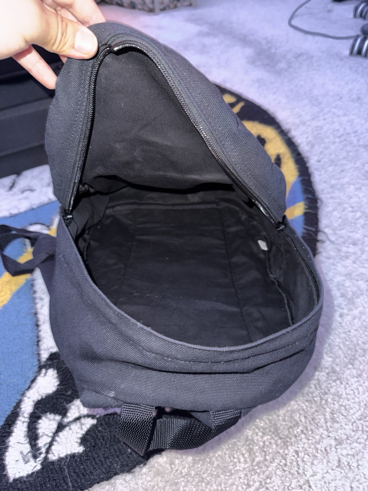 SUPREME CANVAS BACKPACK BLACK - image 8