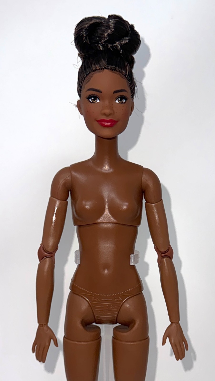 Barbie Mattel 80th Anniversary AA Made to Move Hybrid NUDE Fashion Doll Brooklyn